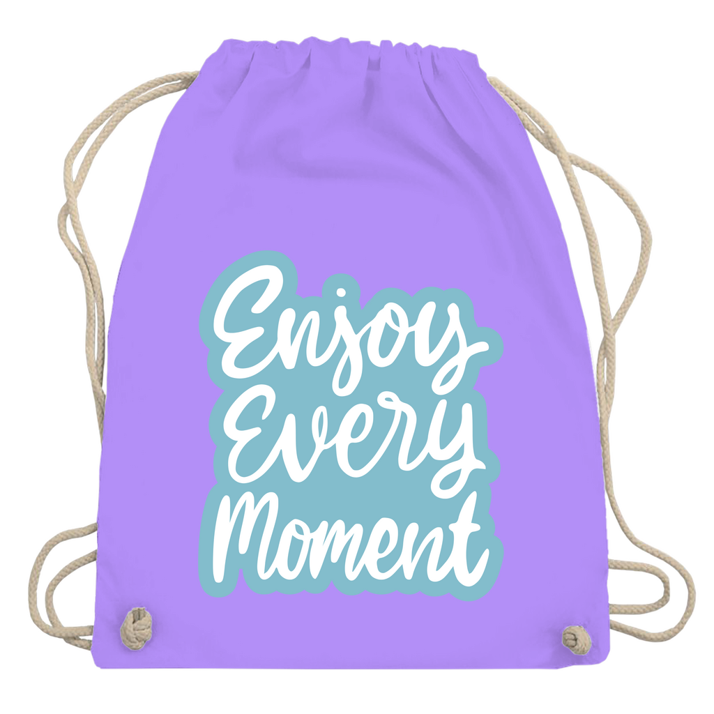 Turnbeutel "Enjoy every Moment"
