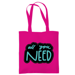 Tragetasche "all you need" - Grafikmagie