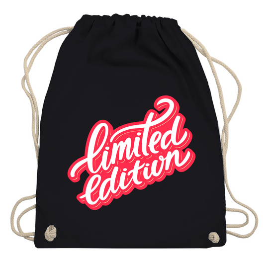 Turnbeutel "limited edition"