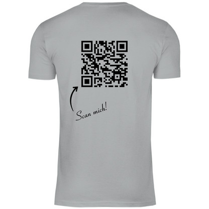 Herren T-Shirt QR Code Linkbaum