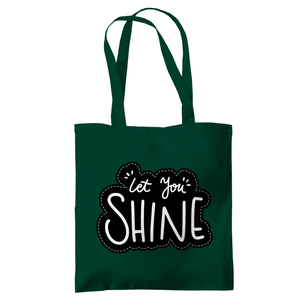 Tragetasche "Let you shine" - Grafikmagie