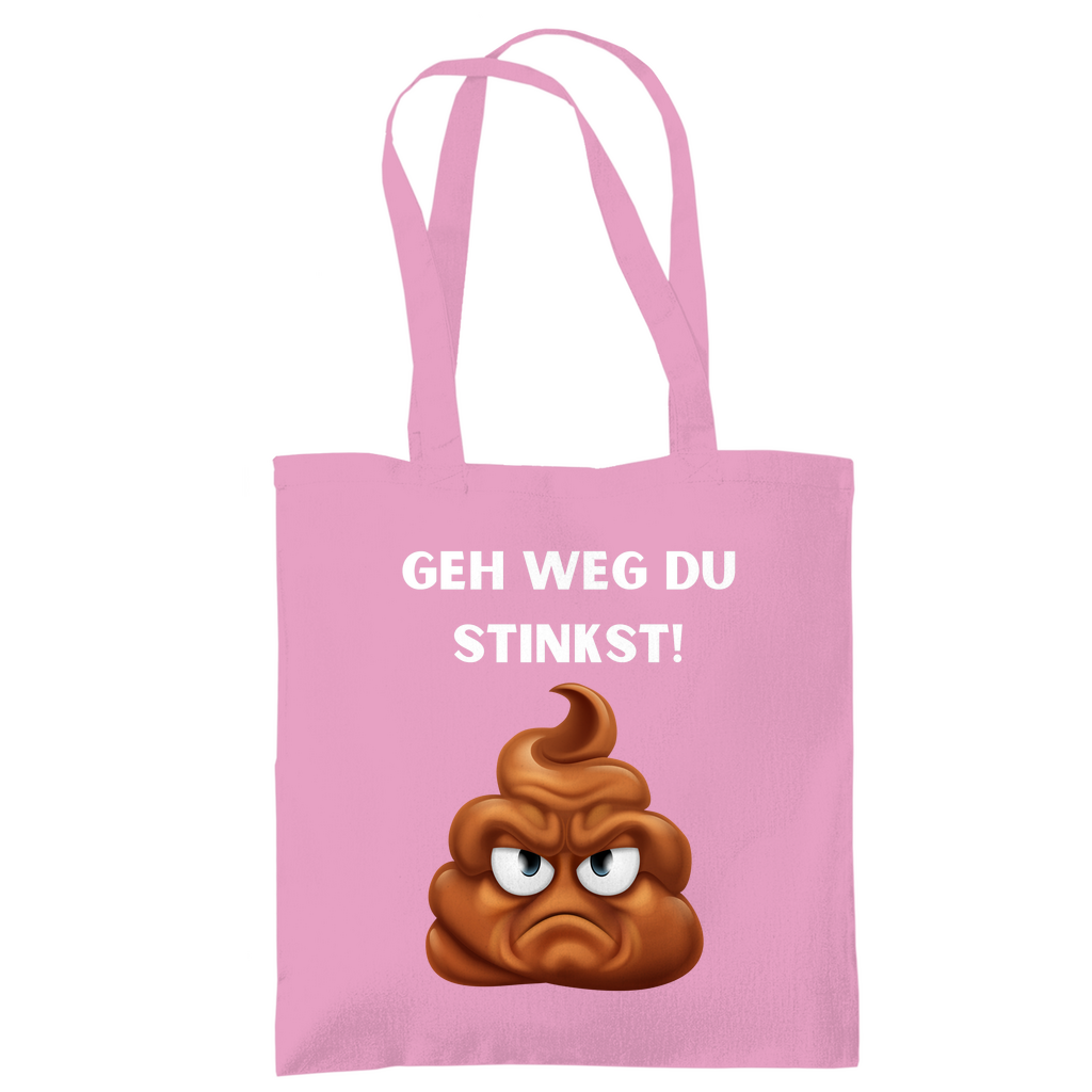 Tragetasche "Geh weg du stinkst" - Grafikmagie