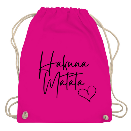 Turnbeutel "Hakuna Matata"