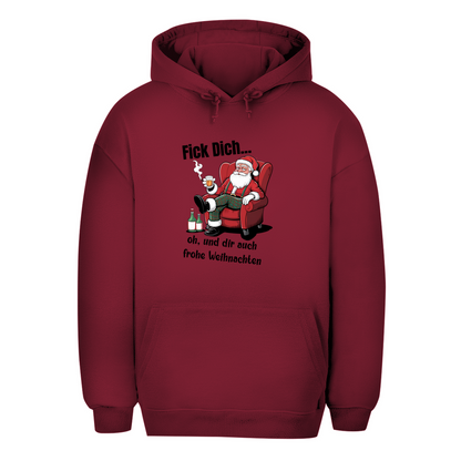 Unisex Oversize Hoodie "Fick Dich..."