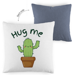 Kopfkissen zweifarbig "Hug Me" - Grafikmagie