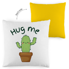 Kopfkissen zweifarbig "Hug Me" - Grafikmagie