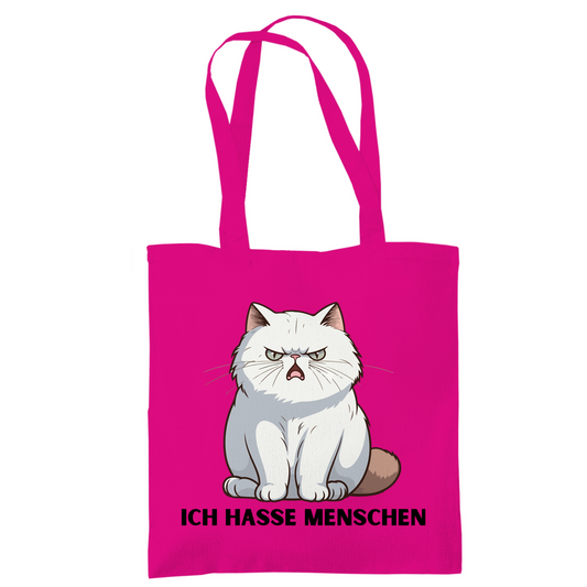 Tragetasche "Ich hasse Menschen" - Grafikmagie