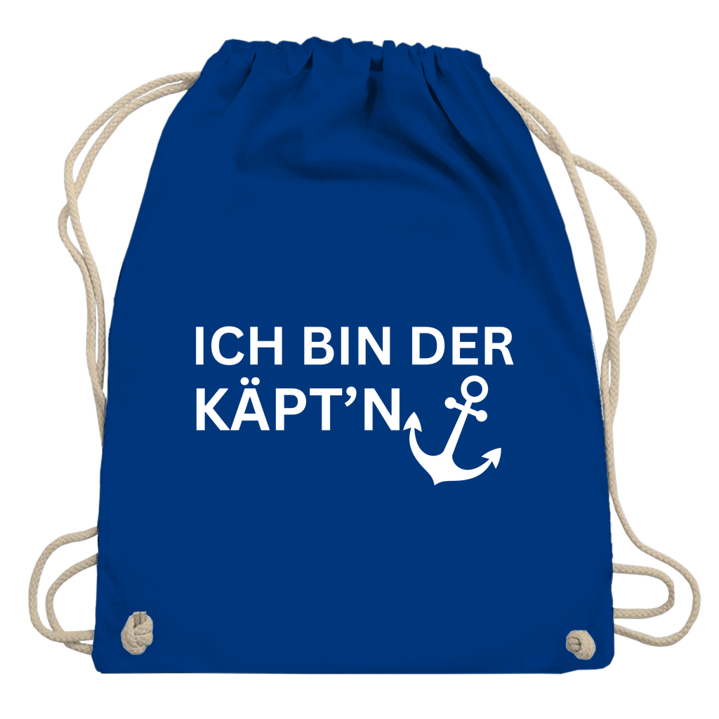 Turnbeutel "Ich bin der Käptn"