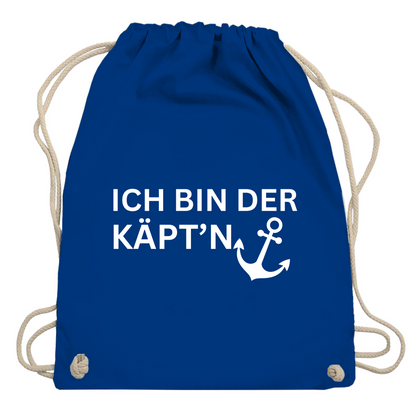 Turnbeutel "Ich bin der Käptn"
