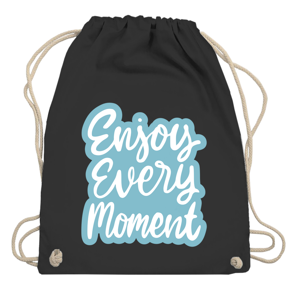 Turnbeutel "Enjoy every Moment"