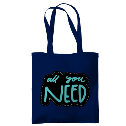 Tragetasche "all you need" - Grafikmagie