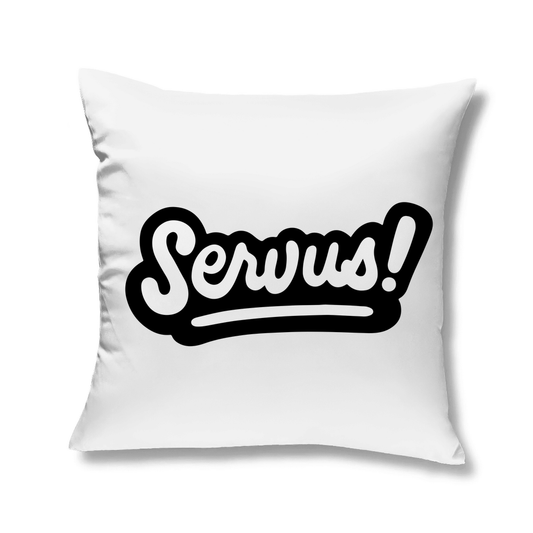 Kopfkissen "Servus" - Grafikmagie