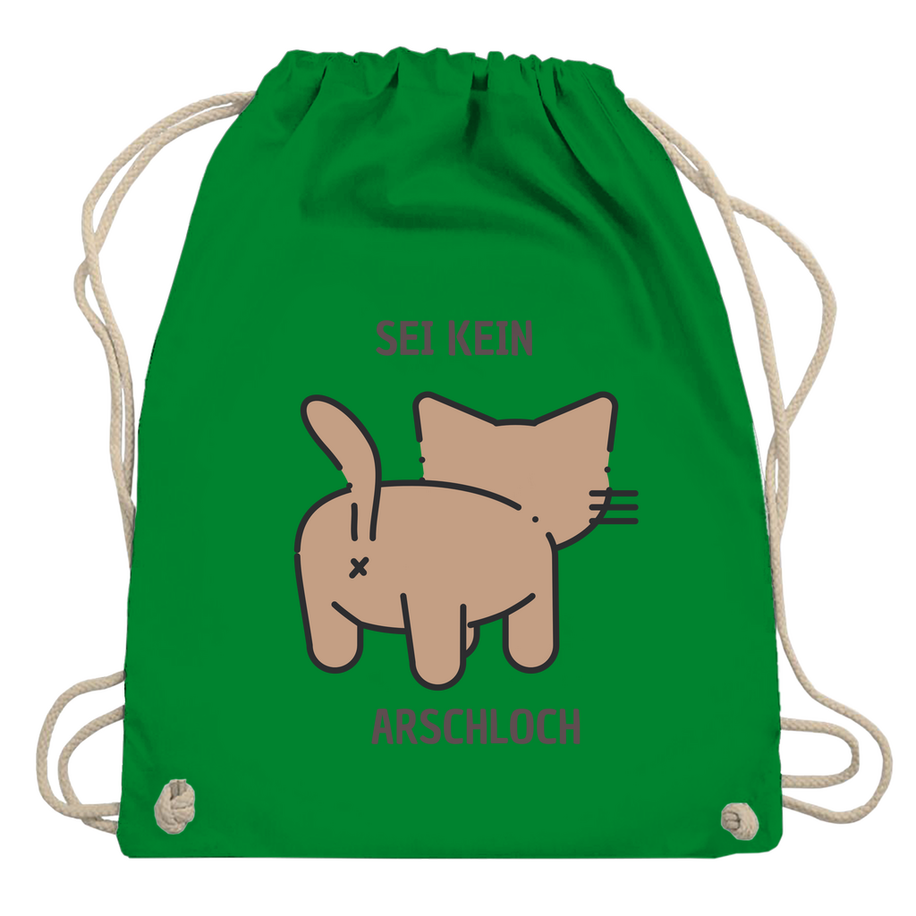 Turnbeutel "Sei kein Arschloch"