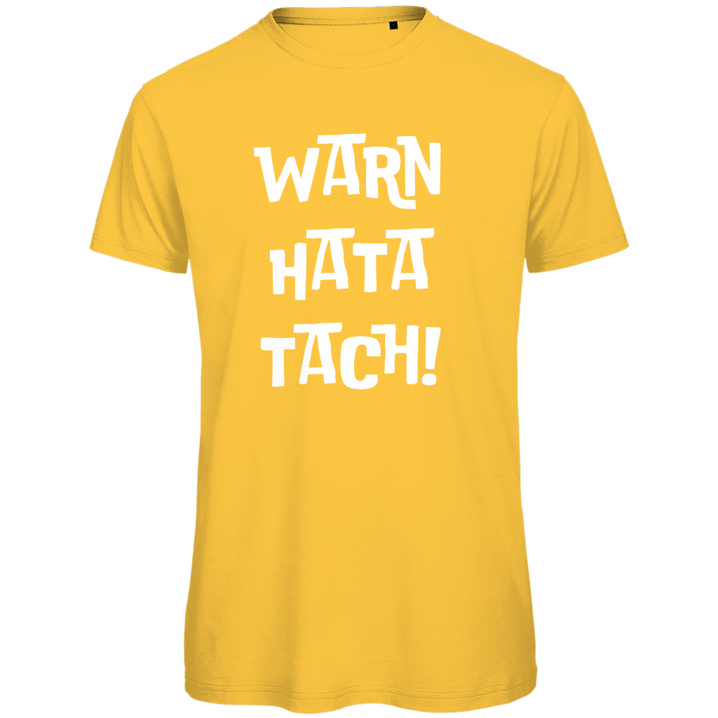 Herren T-Shirt "WARN HATA TACH" - Grafikmagie