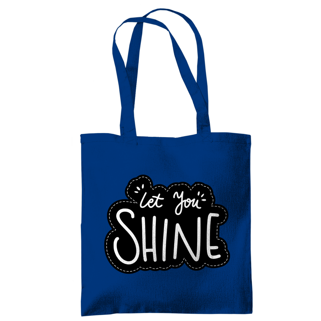 Tragetasche "Let you shine" - Grafikmagie