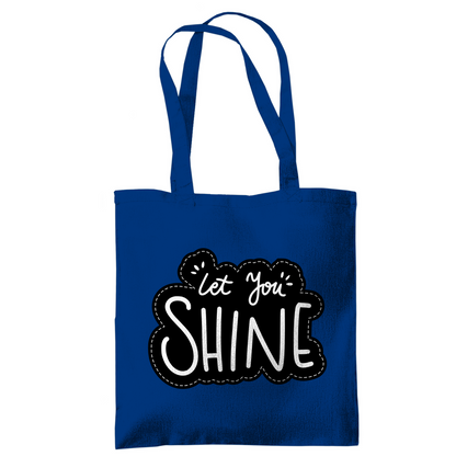 Tragetasche "Let you shine" - Grafikmagie