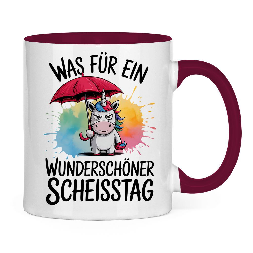 Tasse zweifarbig 