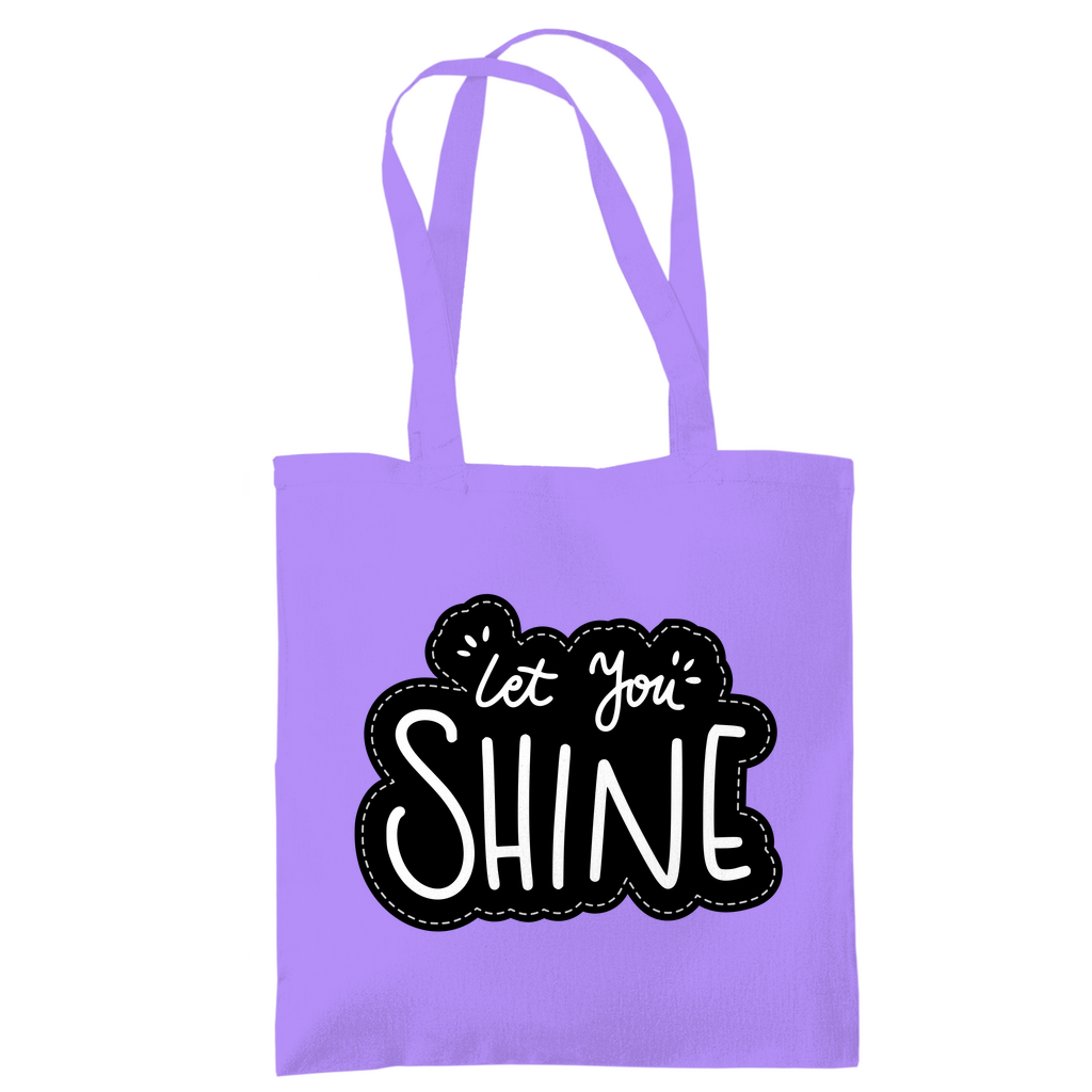 Tragetasche "Let you shine" - Grafikmagie