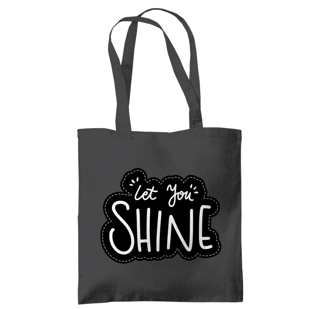 Tragetasche "Let you shine" - Grafikmagie
