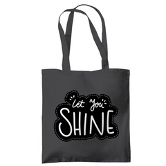 Tragetasche "Let you shine" - Grafikmagie