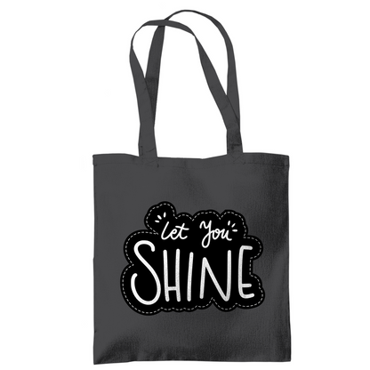 Tragetasche "Let you shine" - Grafikmagie