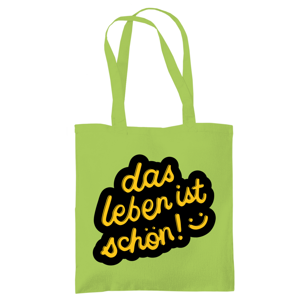 Tragetasche "das Leben ist schön" - Grafikmagie
