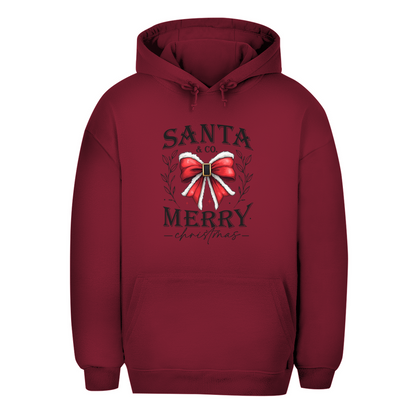 Unisex Oversize Hoodie "Santa & Co."