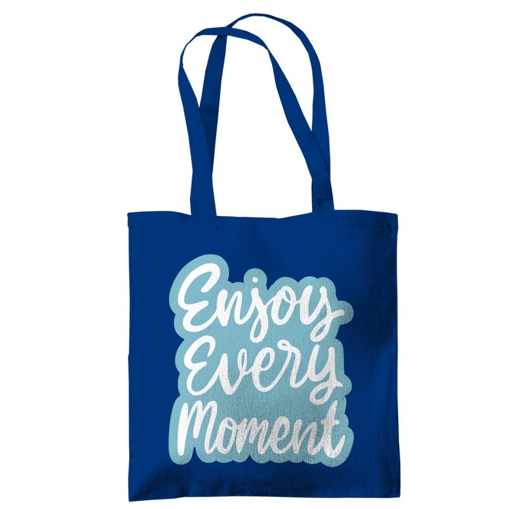 Tragetasche "Enjoy every Moment" - Grafikmagie