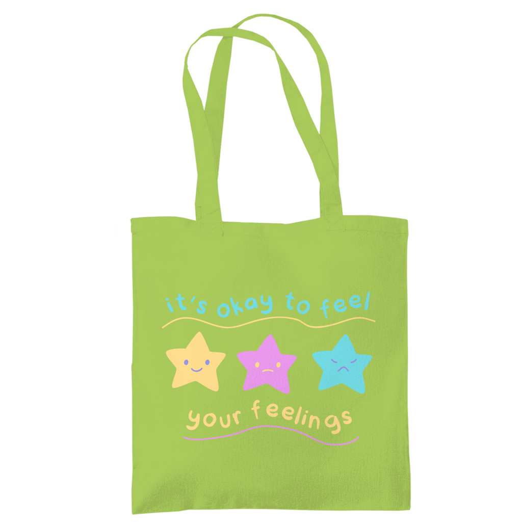 Tragetasche "Its okay to feel" - Grafikmagie