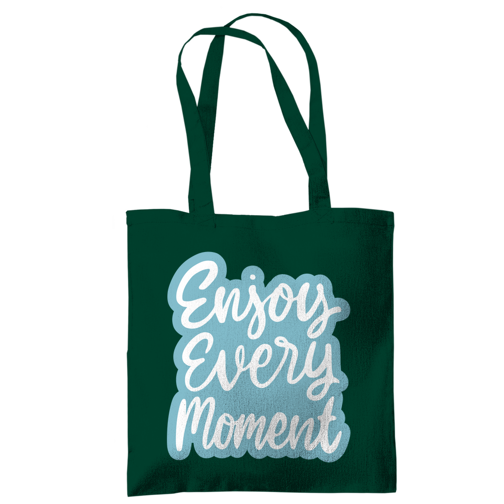 Tragetasche "Enjoy every Moment" - Grafikmagie