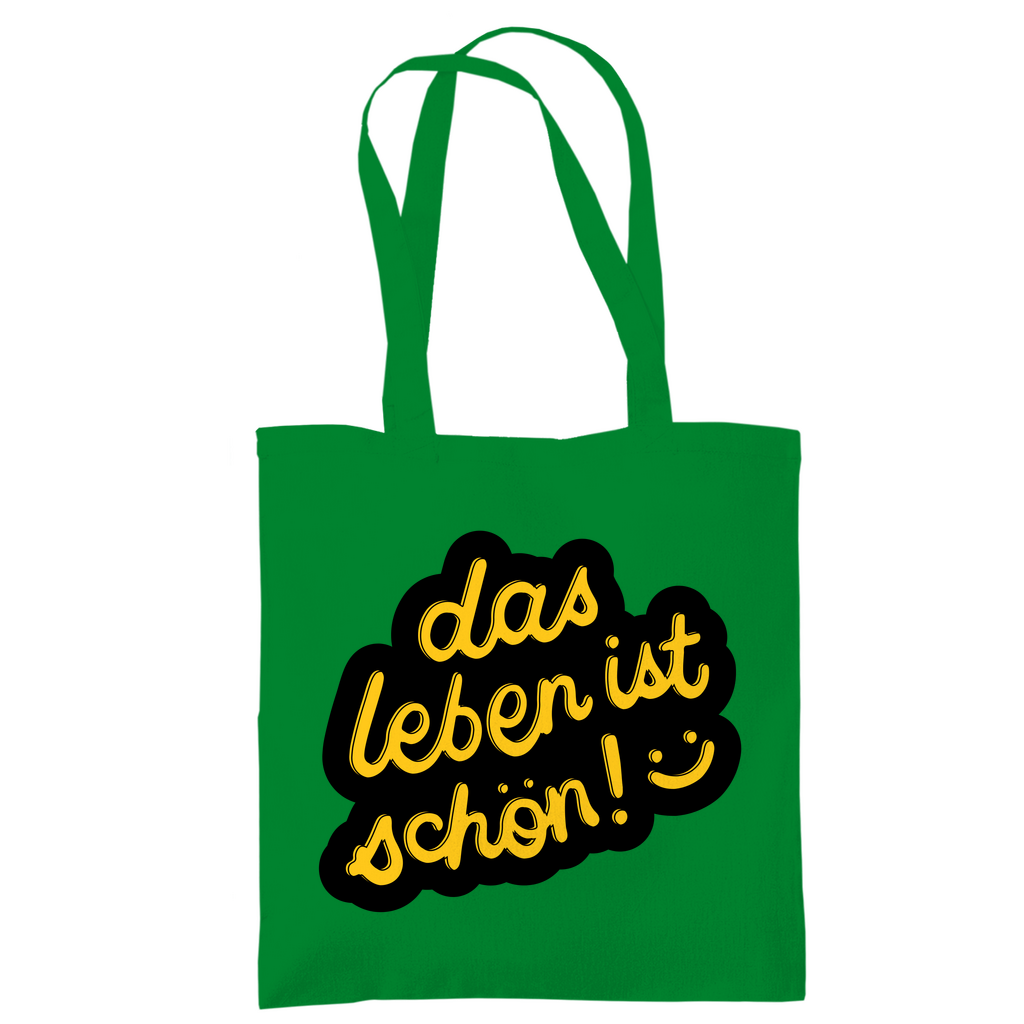 Tragetasche "das Leben ist schön" - Grafikmagie
