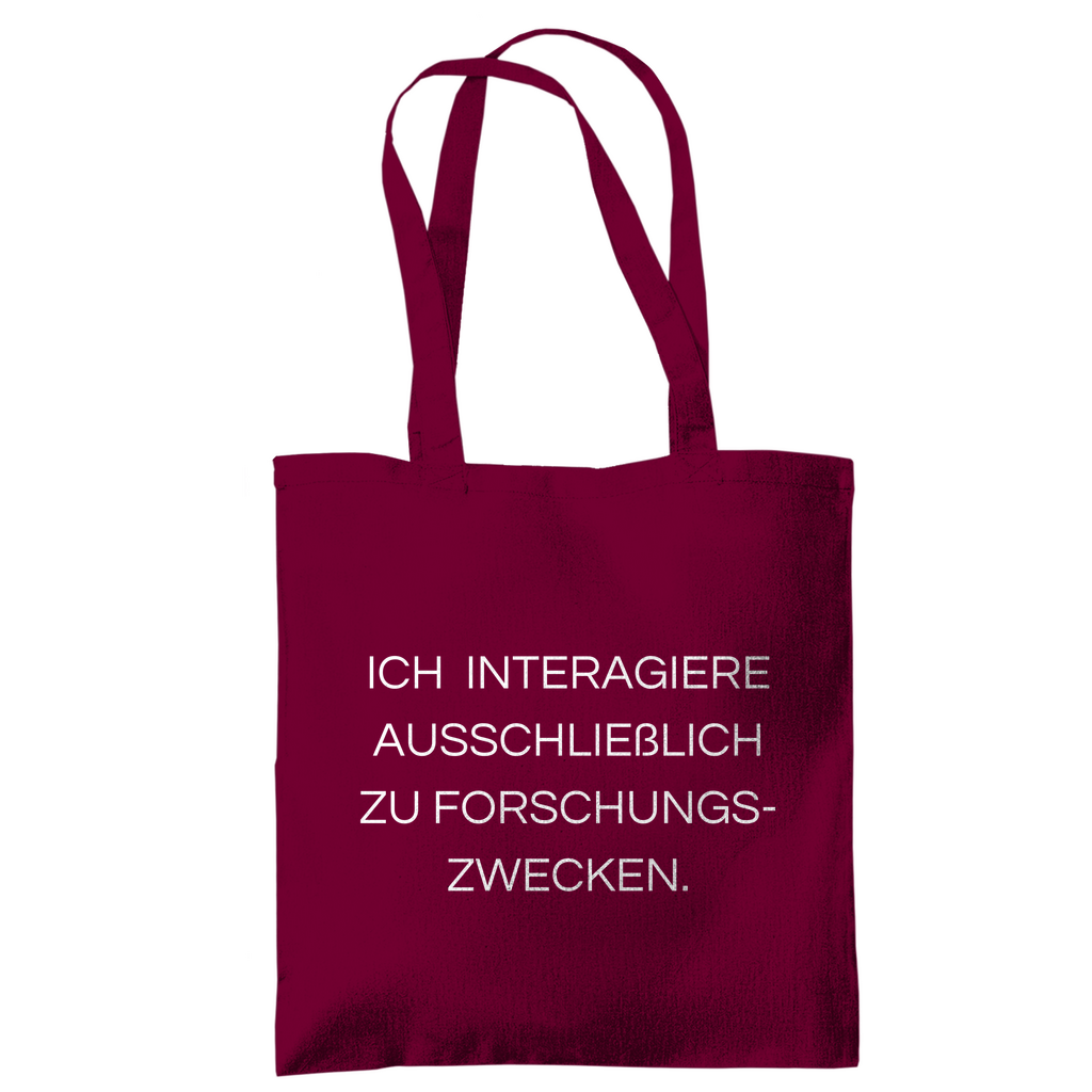 Tragetasche "Ich interagiere" - Grafikmagie