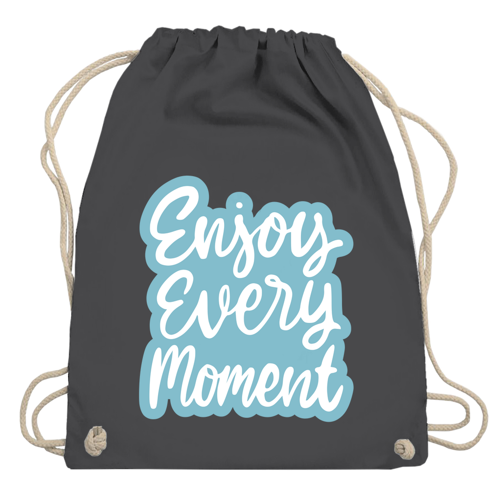 Turnbeutel "Enjoy every Moment"