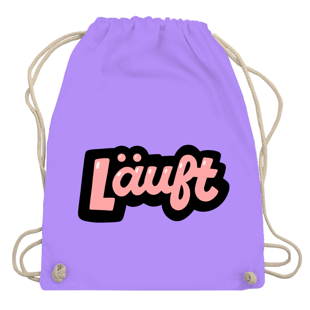 Turnbeutel "Läuft"