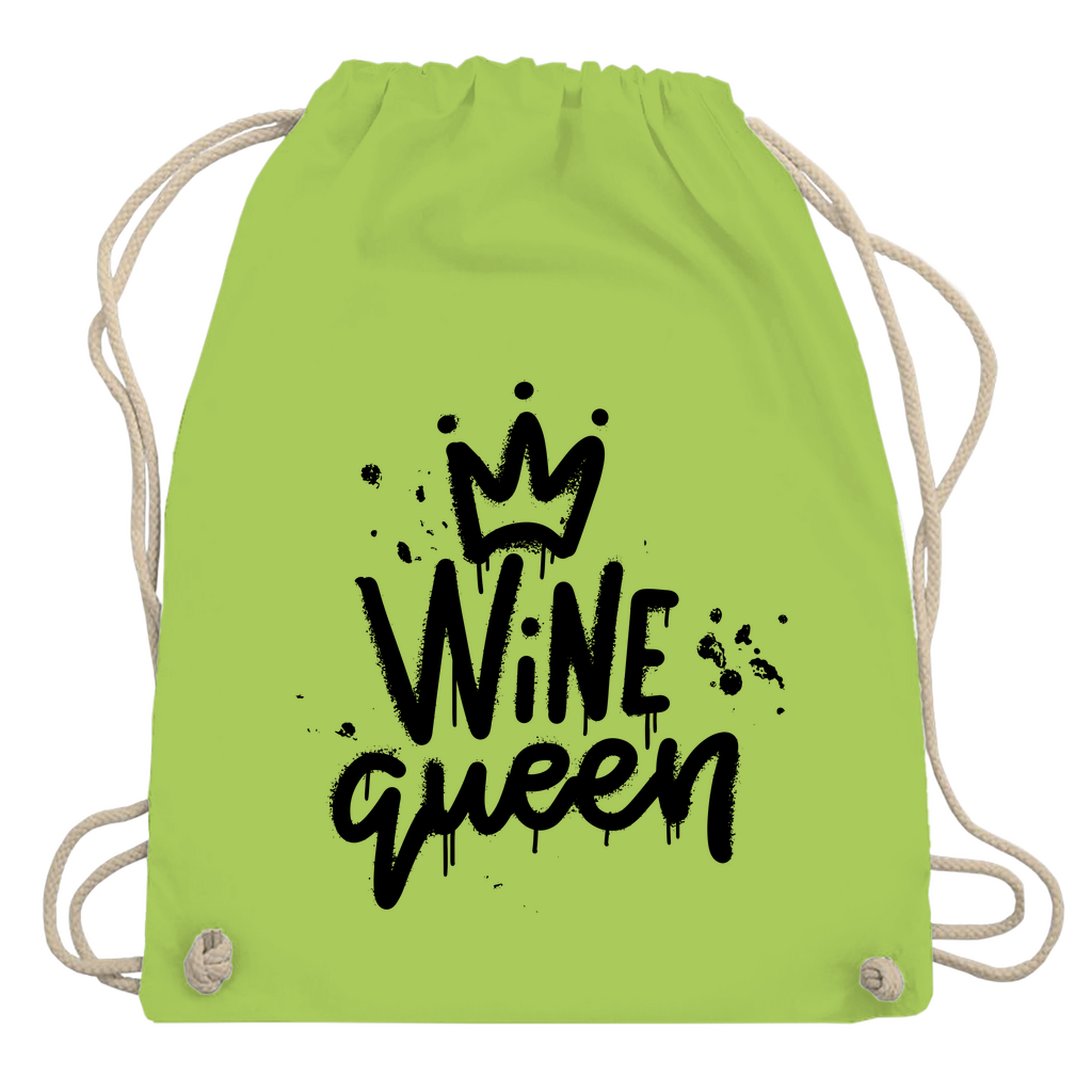Turnbeutel "Wine Queen"