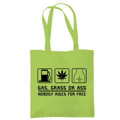 Tragetasche "Gas Grass Ass" - Grafikmagie
