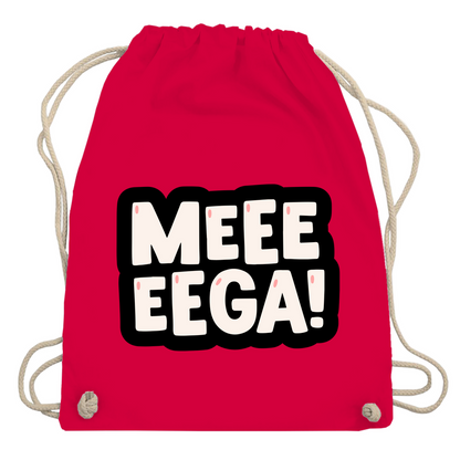 Turnbeutel "Meeeeega"