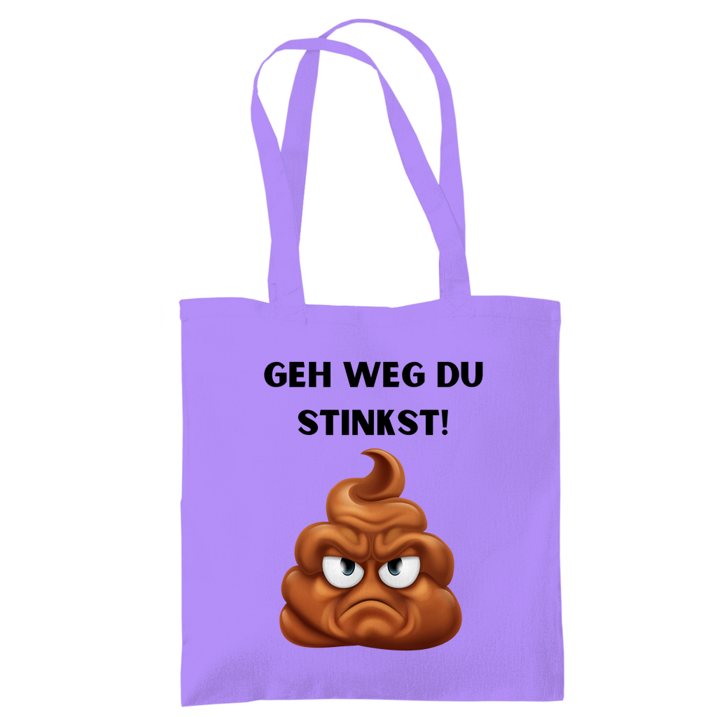 Tragetasche "Geh weg du stinkst" - Grafikmagie