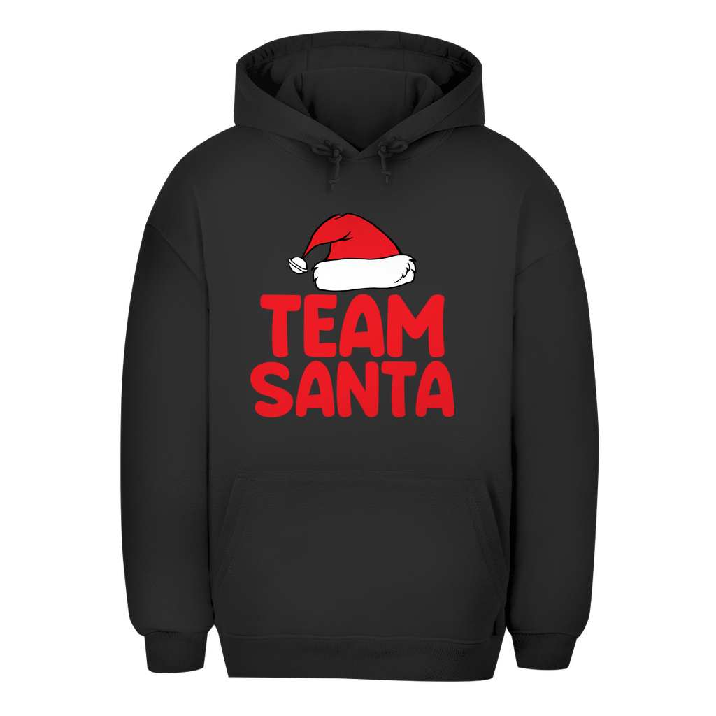 Unisex Oversize Hoodie "Team Santa"