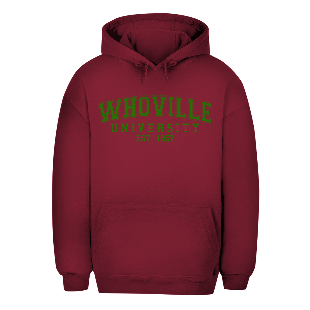 Unisex Oversize Hoodie "Whoville University"