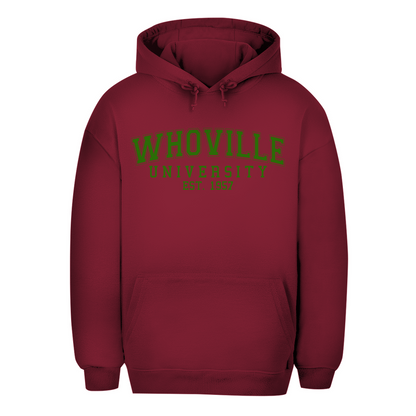 Unisex Oversize Hoodie "Whoville University"