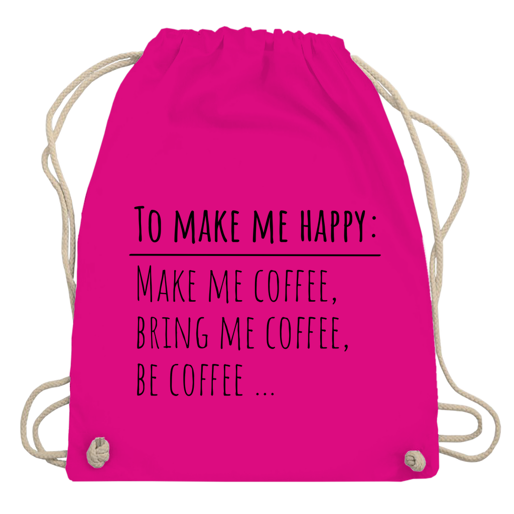 Turnbeutel "To make me happe"