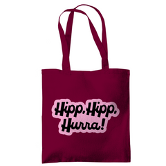 Tragetasche "Hipp, Hipp, Hurra" - Grafikmagie