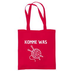 Tragetasche "Komme was Wolle" - Grafikmagie