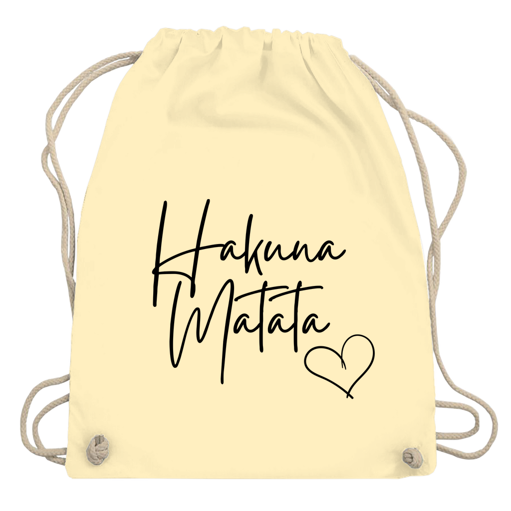 Turnbeutel "Hakuna Matata"