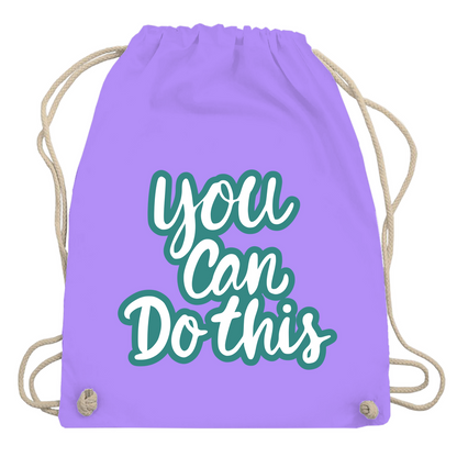 Turnbeutel "You can do this"