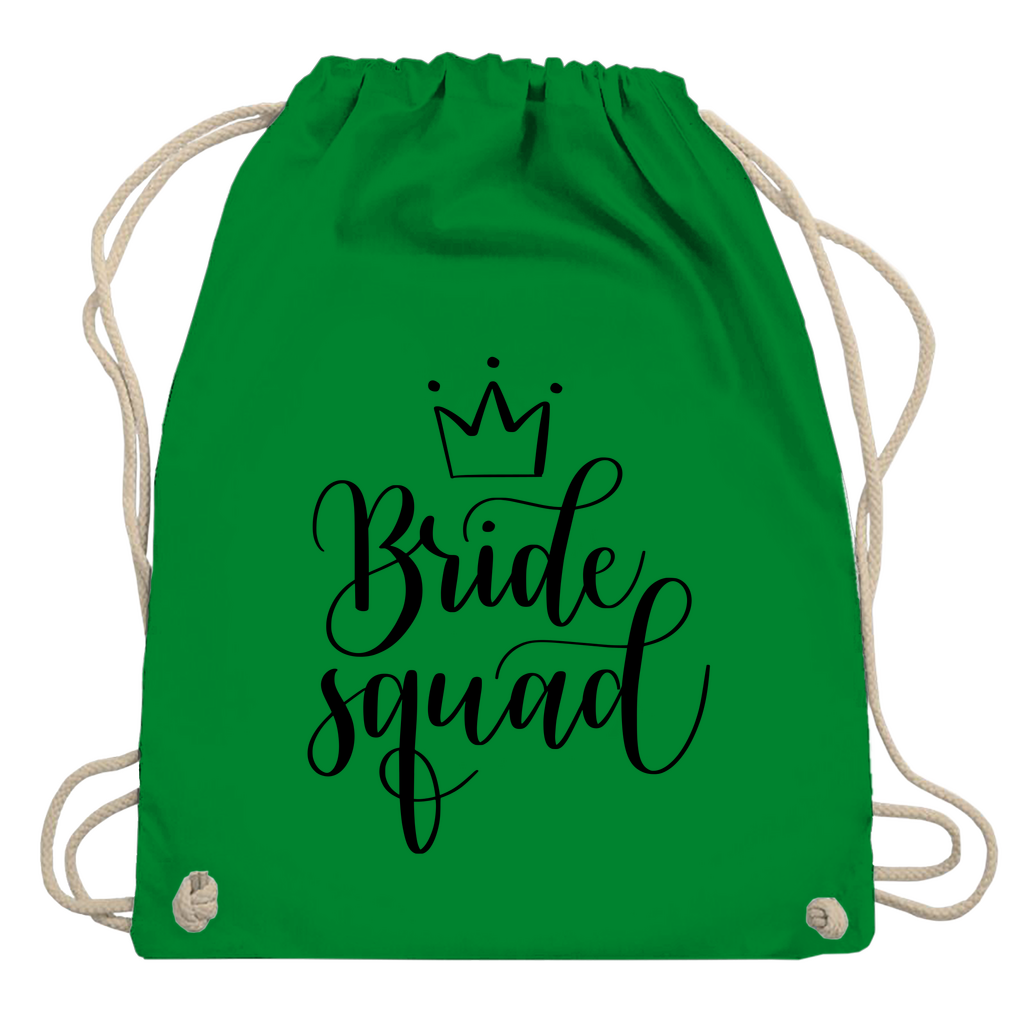 Turnbeutel "Bride squad"