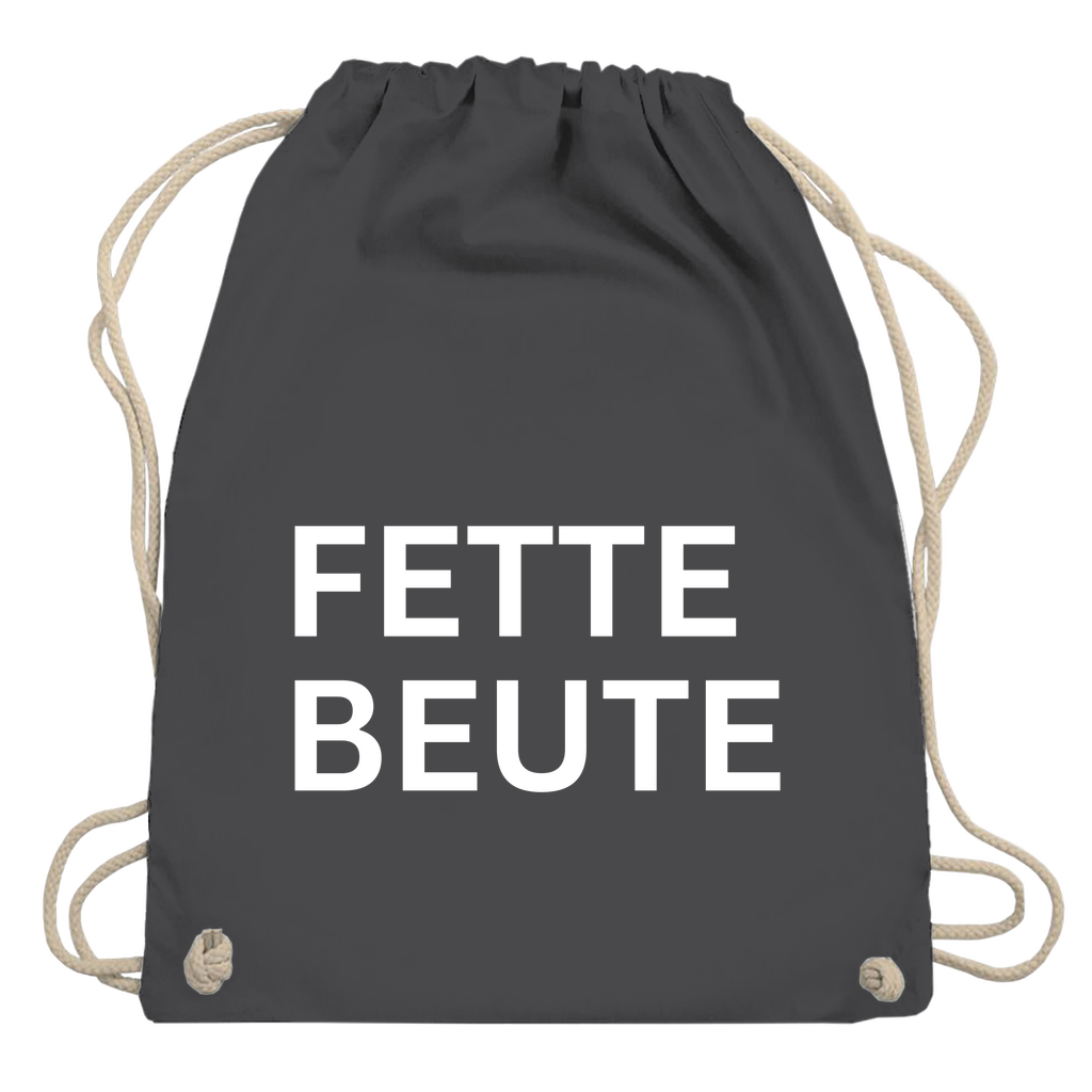 Turnbeutel "Fette Beute"