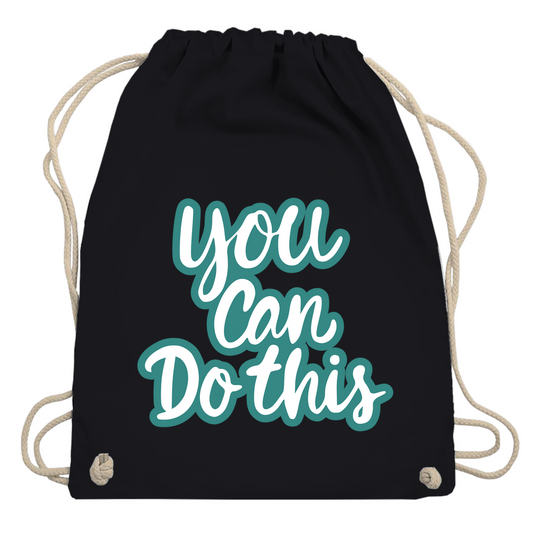 Turnbeutel "You can do this"
