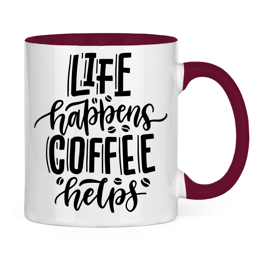 Tasse zweifarbig 